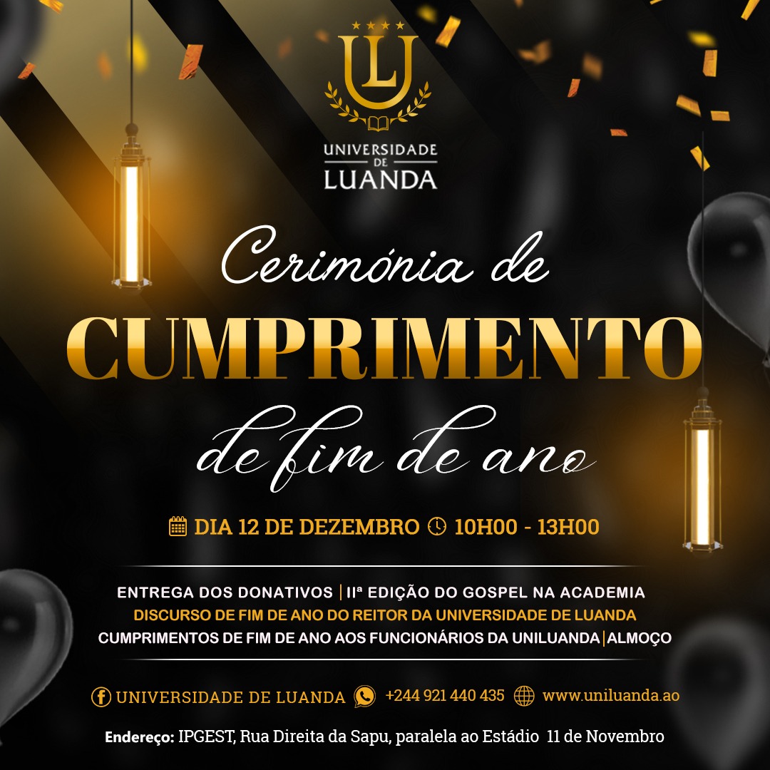 Cerimónia de Cumprimento de Fim de Ano